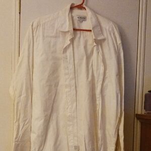Albini White Button-Up Shirt